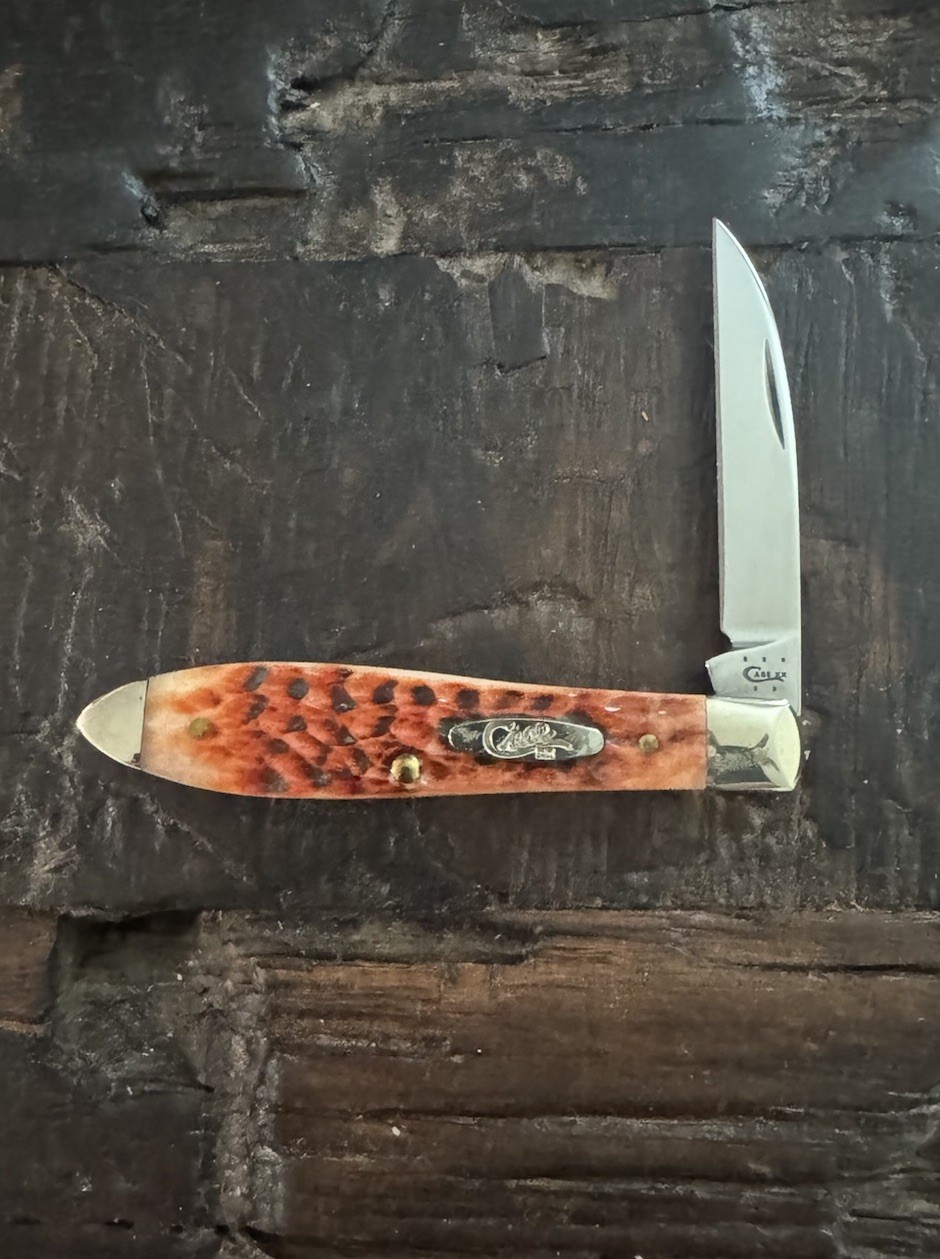 2015 Case XX Chestnut Jigged Bone Teardrop