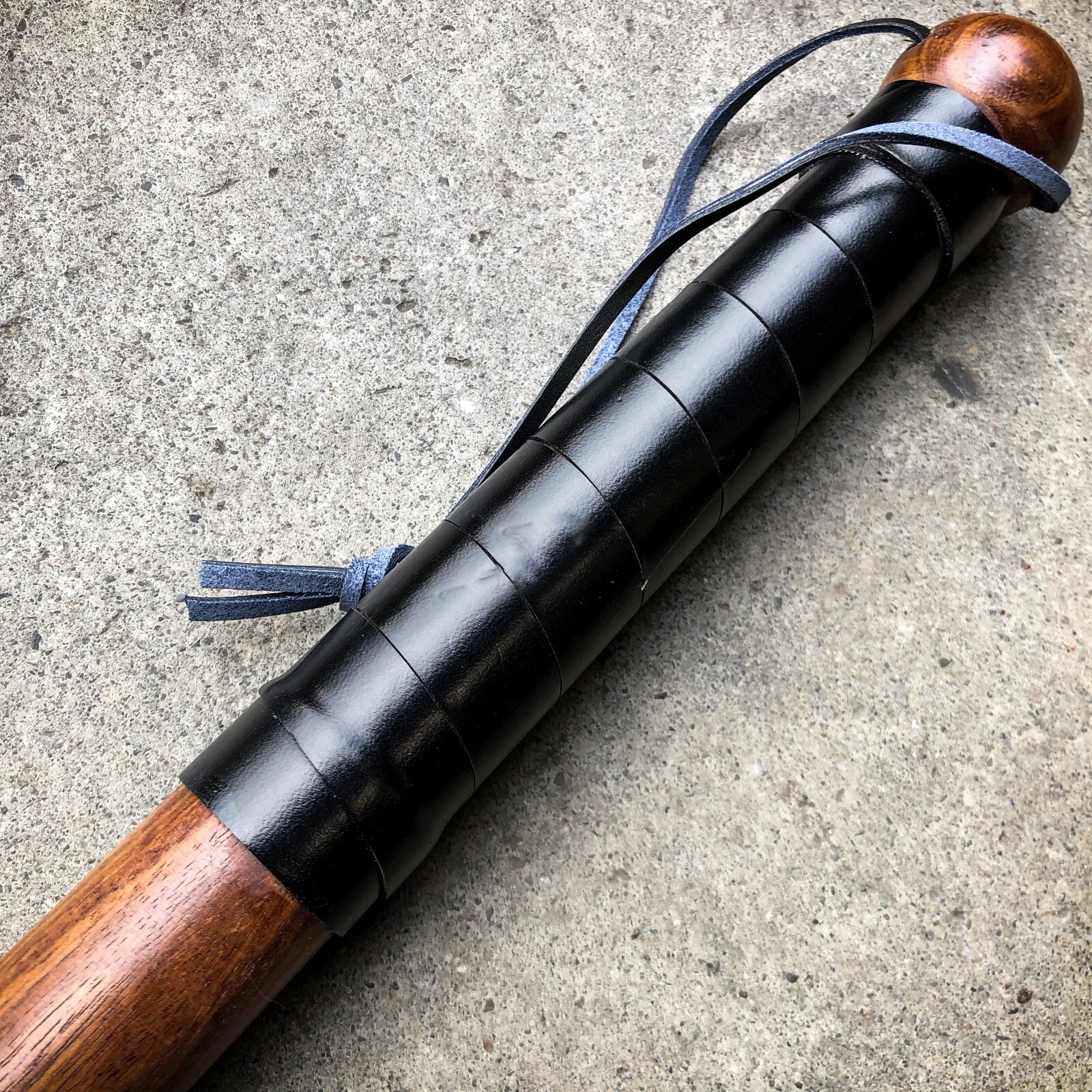 Medieval 30″ Mace Wicked Spiked Wood Club SOLID Middle Ages Bat Knight LARP