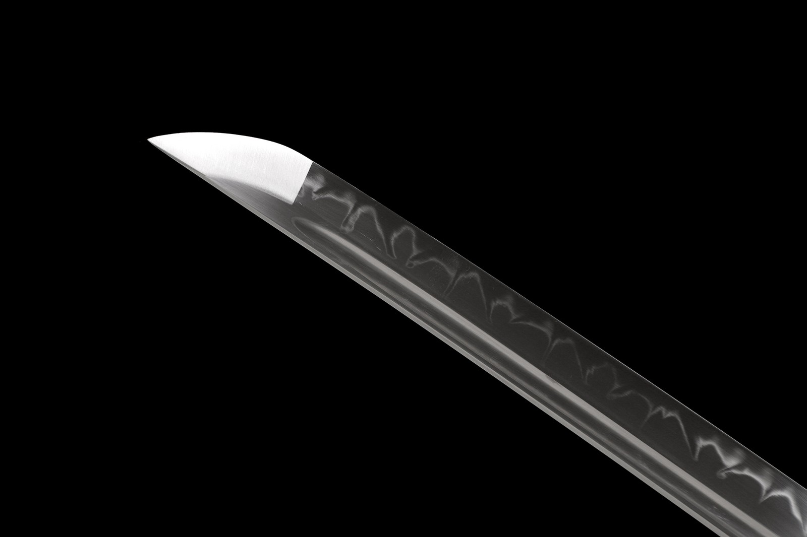 Katana Japanese Samurai Sharp Functional Sword Clay Tempered Folded T10 Steel