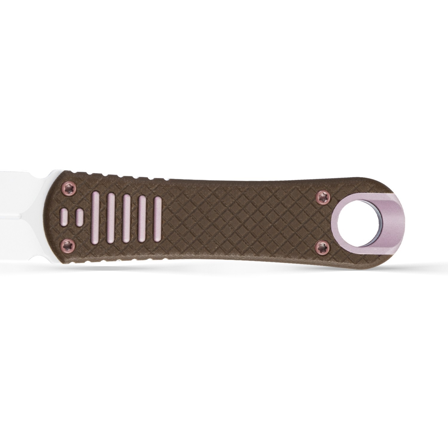 Kizer Hidden Agenda Fixed Knife AEB-L Blade G10 & Aluminum Handle+ Sheath 1083A4