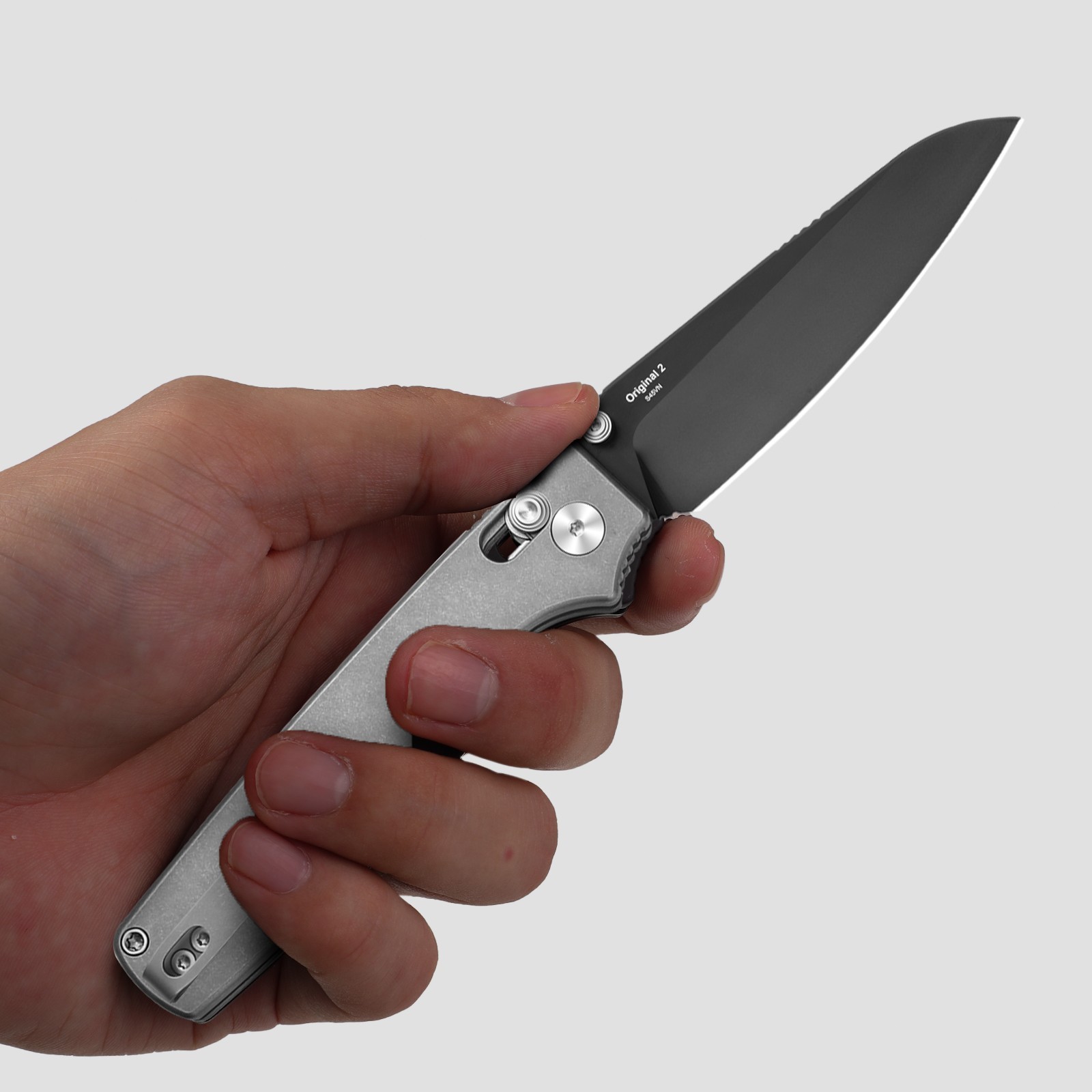 Kizer Original 2 Folding Pocket Knife S45VN Blade Titanium Handle Ki3605.2SA1