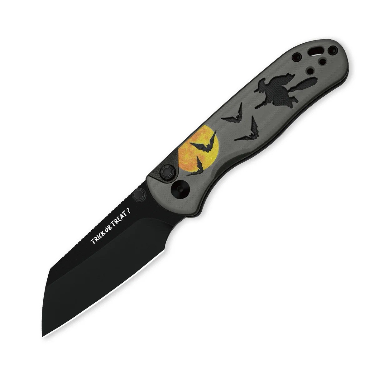 Kizer Halloween 2025 Drop Bear 2 V3619.2CSHW1 – G10 – Black PVD Nitro-V