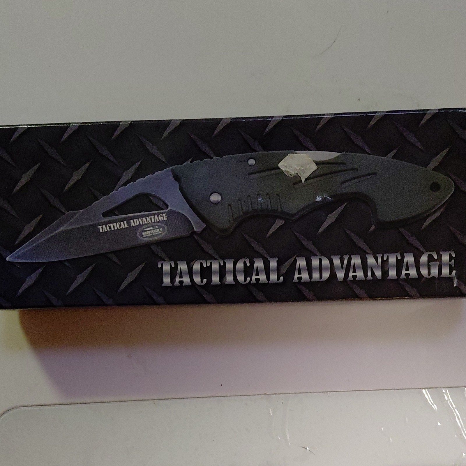 Tactical Advantage Folding Pocketknife 2.76-4in Drop Point Plain Edge Liner Lock