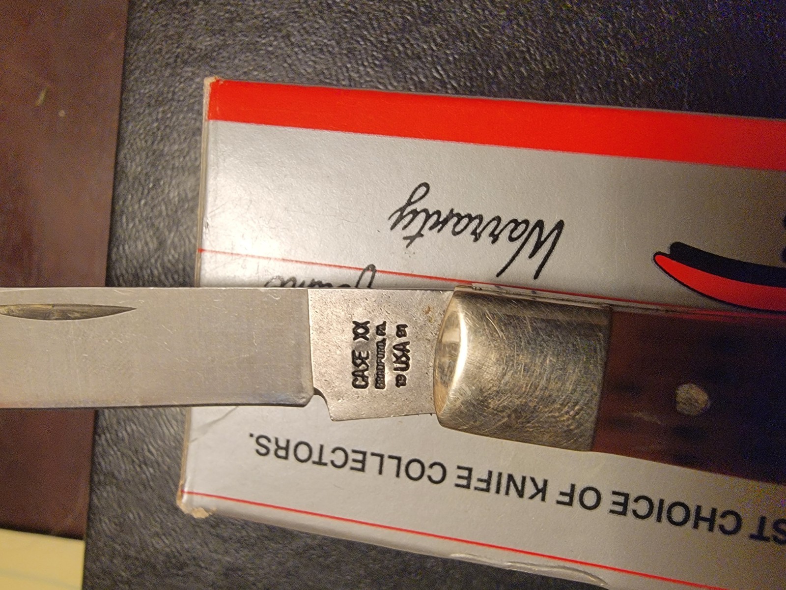 Case XX 61048 SS Slimline Trapper Single Blade Knife