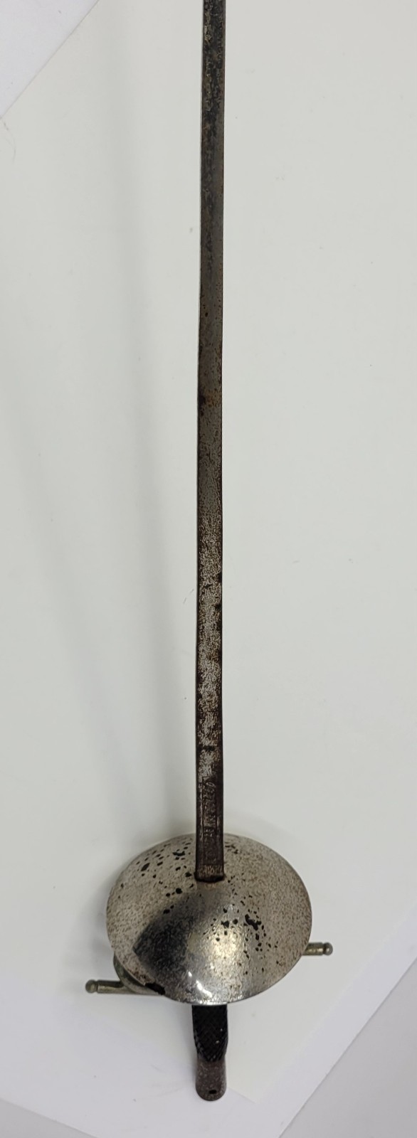 Pair Vintage 1950s Decorative Spanish Toledo 43” Fencing Sword Foil Rapier