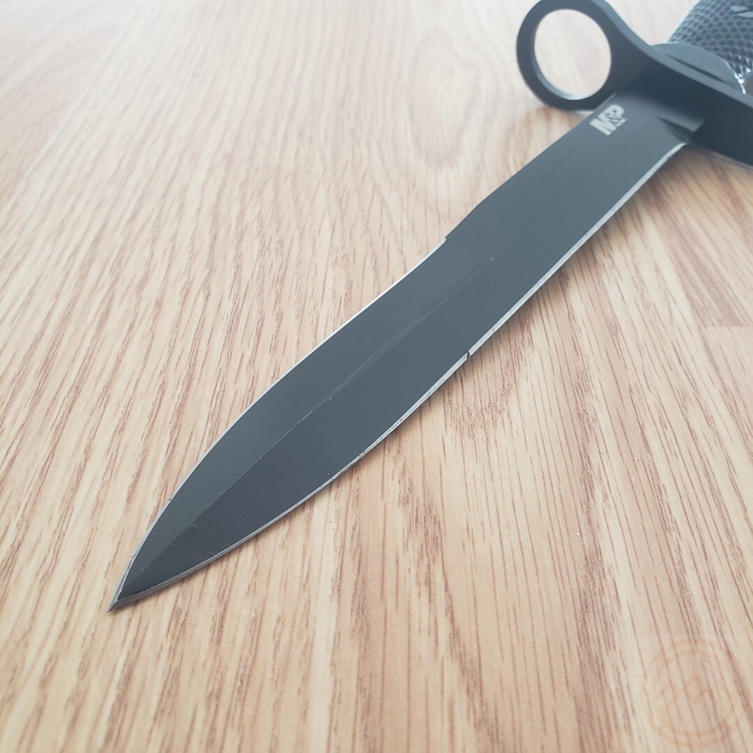 Smith & Wesson M&P Fixed Knife 6.5″ Stainless Steel Double Edge Blade ABS Handle