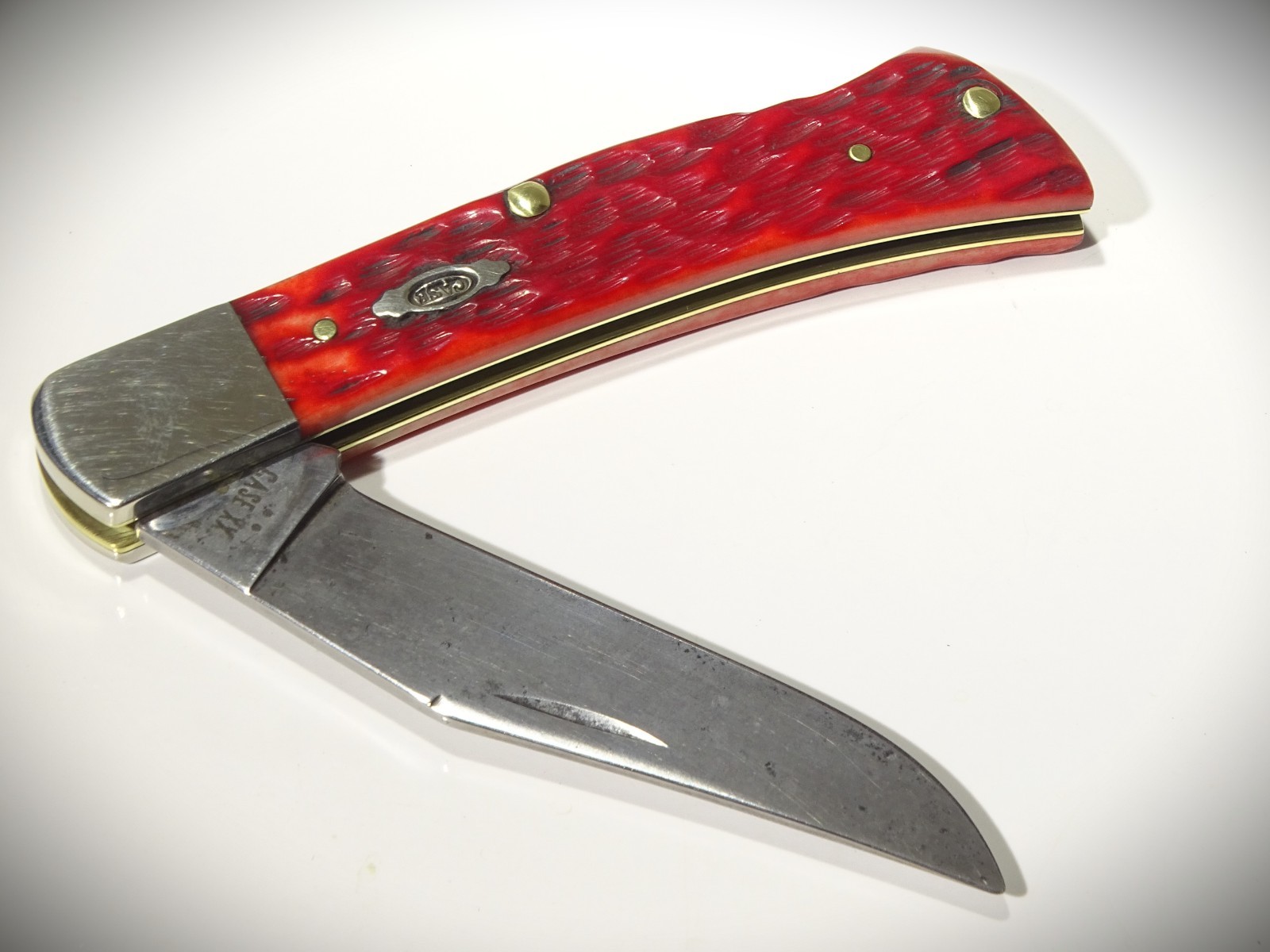 💥2026 Case XX BR61135 CS ~ Bill Ruple Design Axe Handle ~ Carbon ~ Dark Red ~