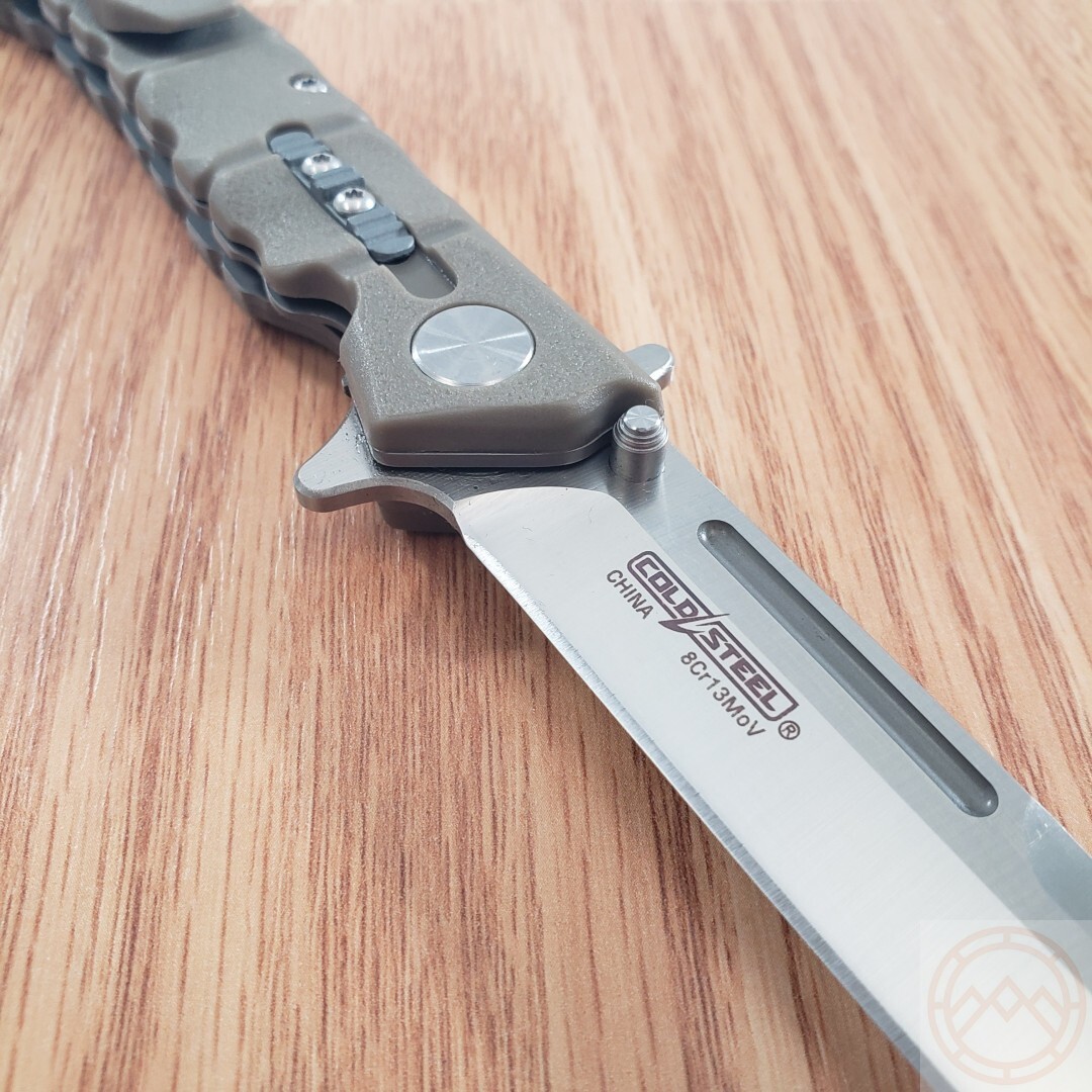 Cold Steel Medium Luzon Liner Folding Knife 4″ 8Cr13MoV Steel Blade GFN Handle
