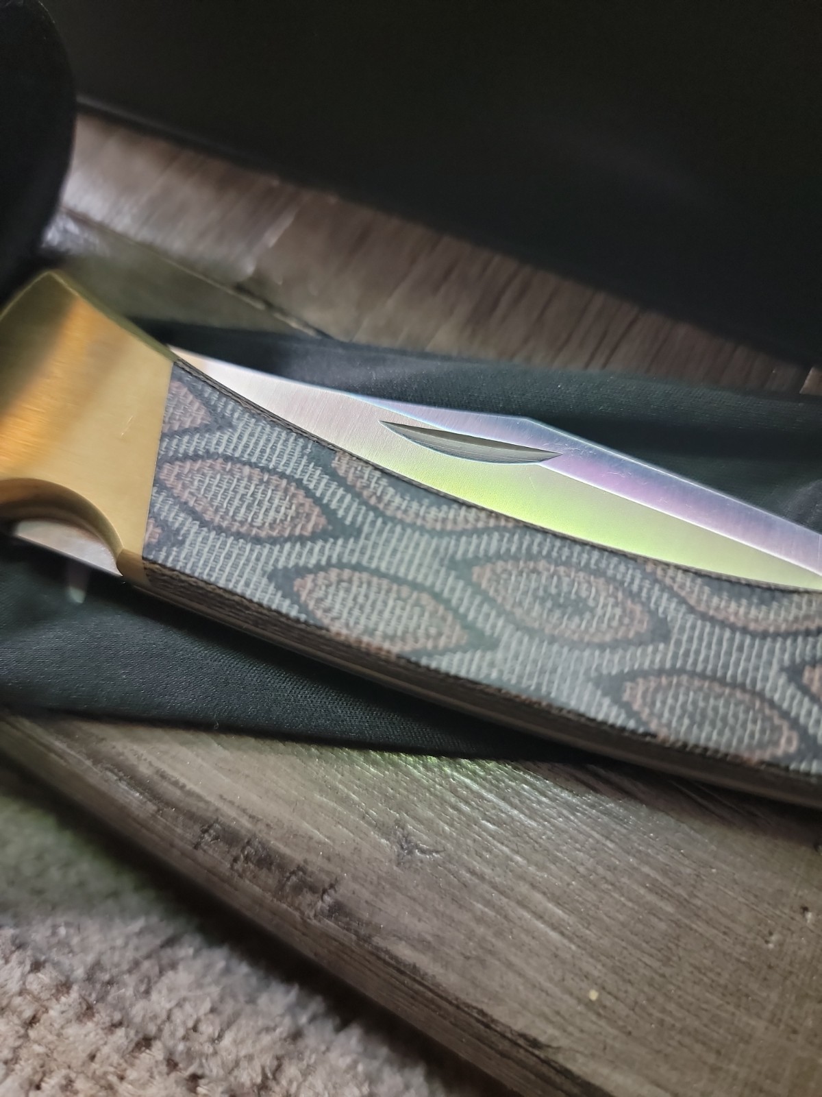 1 Of 250 SMKW Exclusive Buck 110 Python Magnacut Micarta Folding Hunter 2025