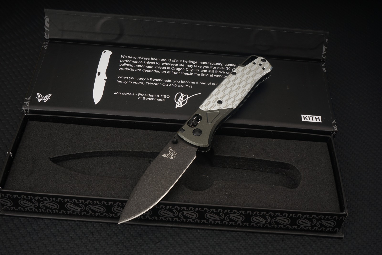 Benchmade Bugout 535 Folding Pocket Knife M390 Steel Aluminum Handle EDC Knife