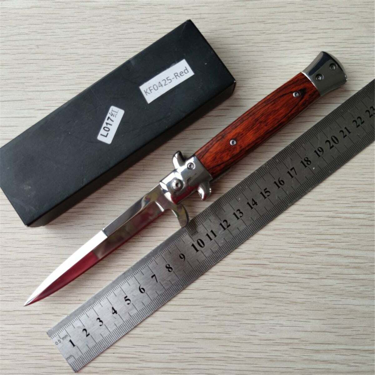 9.06 Inch Hand Forged 8CR18mov Stainless Steel Hunting Self Defense Essentials