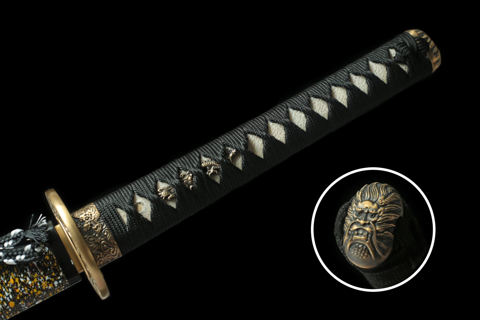 Japanese Samurai Katana Sword S7 Steel Mirror Finish Blade Sharp Full Tang