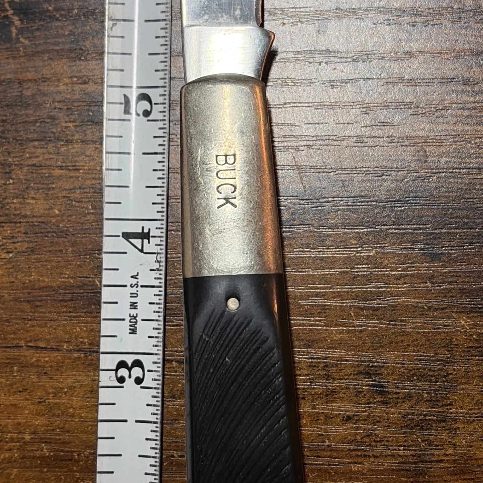 Buck Granddaddy Brown Barehead Barlow USA -etched Blade -331-1 Of 900