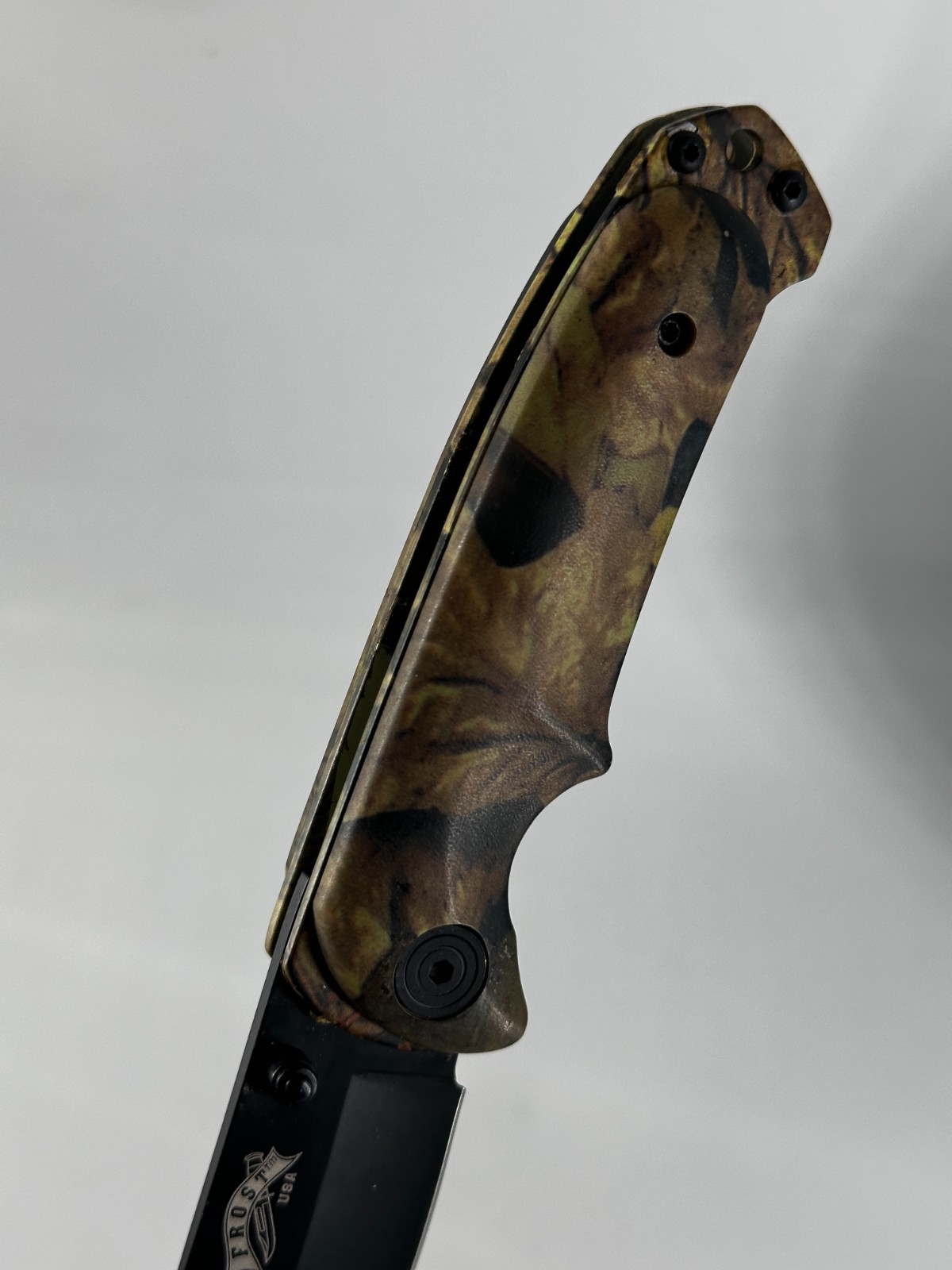 Frost Cutlery Money Bird Folding Lock Back Knife