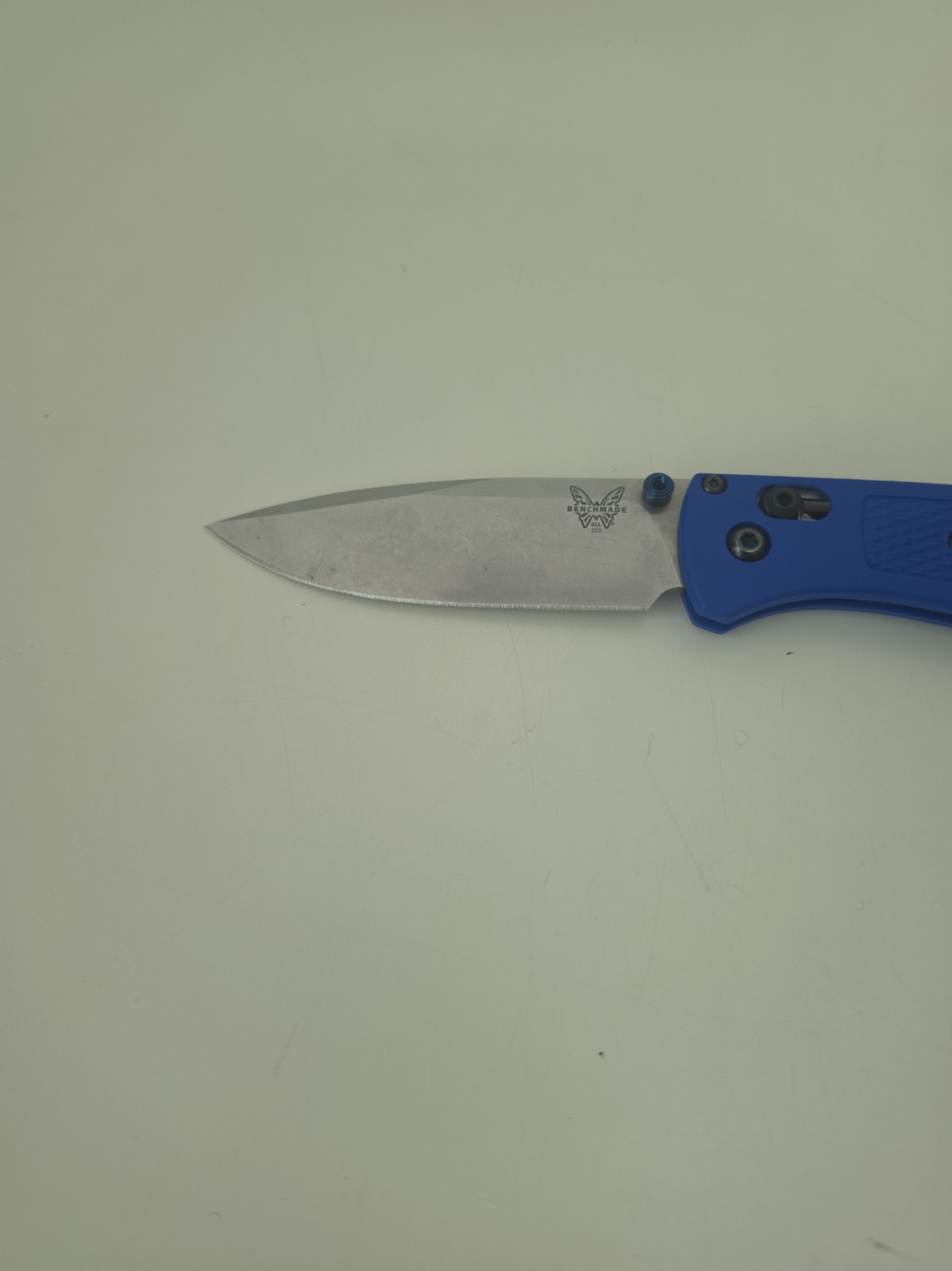 Benchmade 535 BUGOUT BLUE GRIVORY S30V Stainless Steel (58-60HRC) Folding Knife