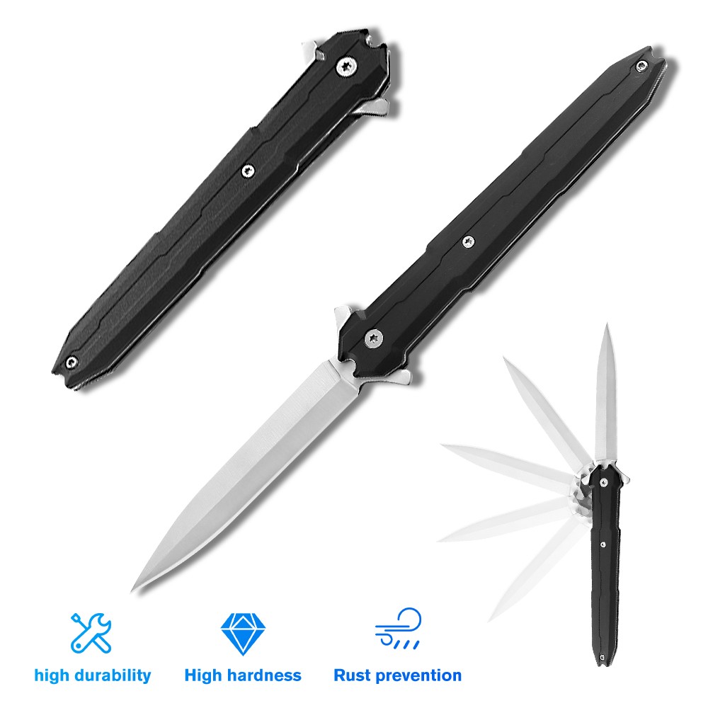 JAPAN SAMURAI TANTO Fixed Blade Tactical Knife Hunting Survival Straight Knives