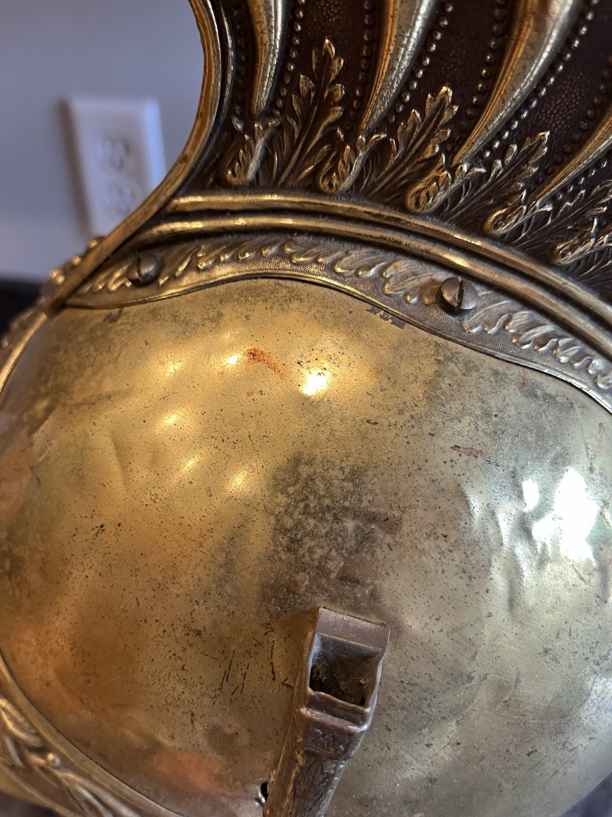 French Cuirassier Helmet Model 1874? Gendarmerie? 1825 Transformed Fire Brigade?