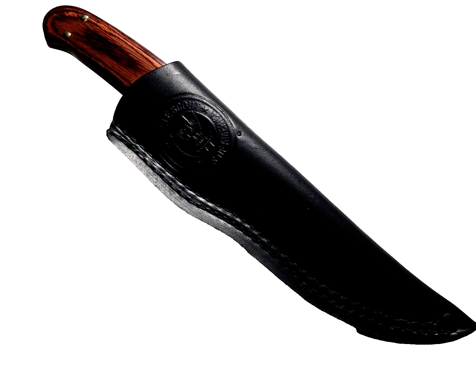 Eagle Scout Drop Point Black Sheath Only Proudly Made In U.S.A Factory Overstock