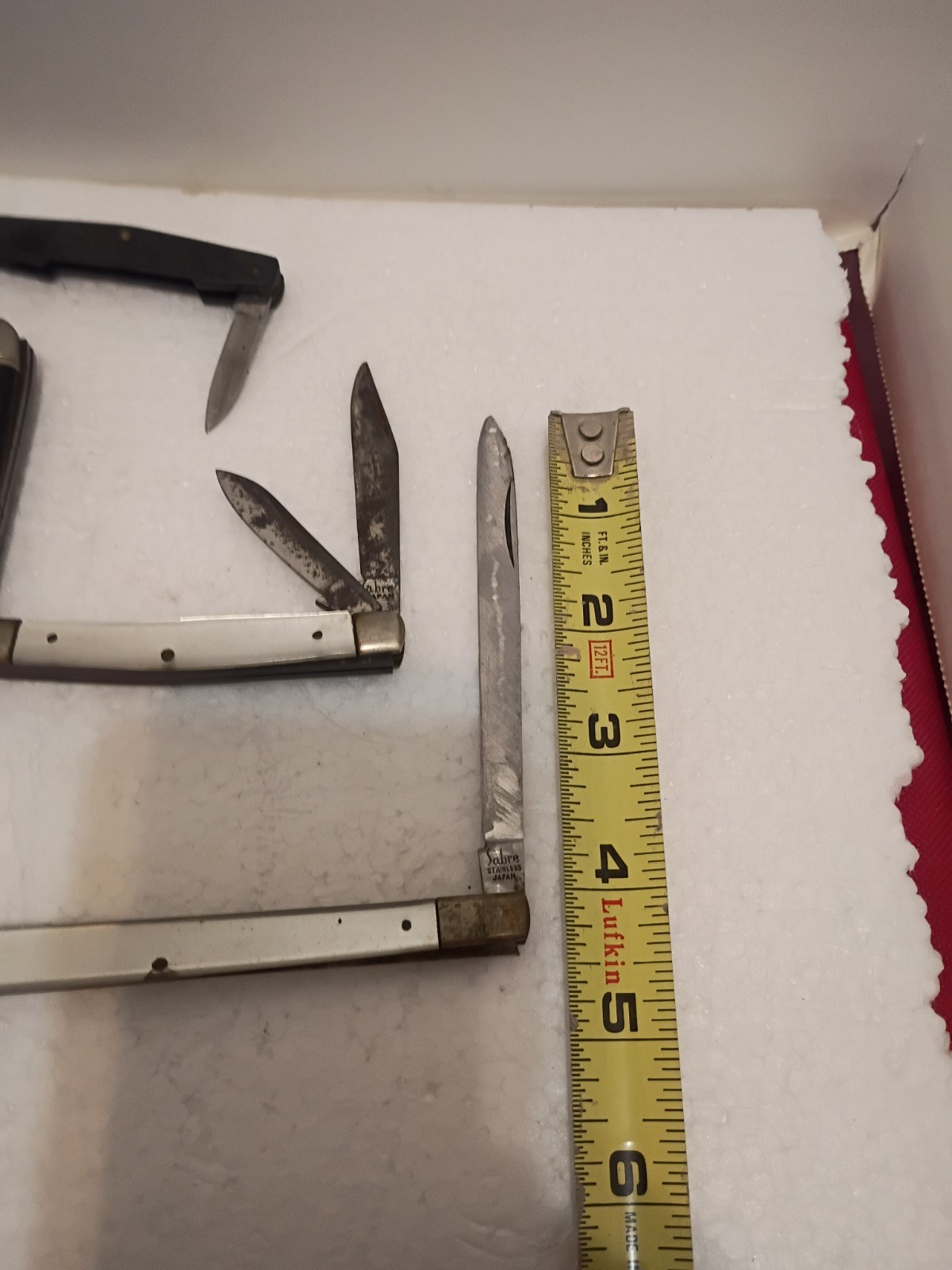 9 Vintage Knives Various Makes and Different Sizes None Perfect Condition