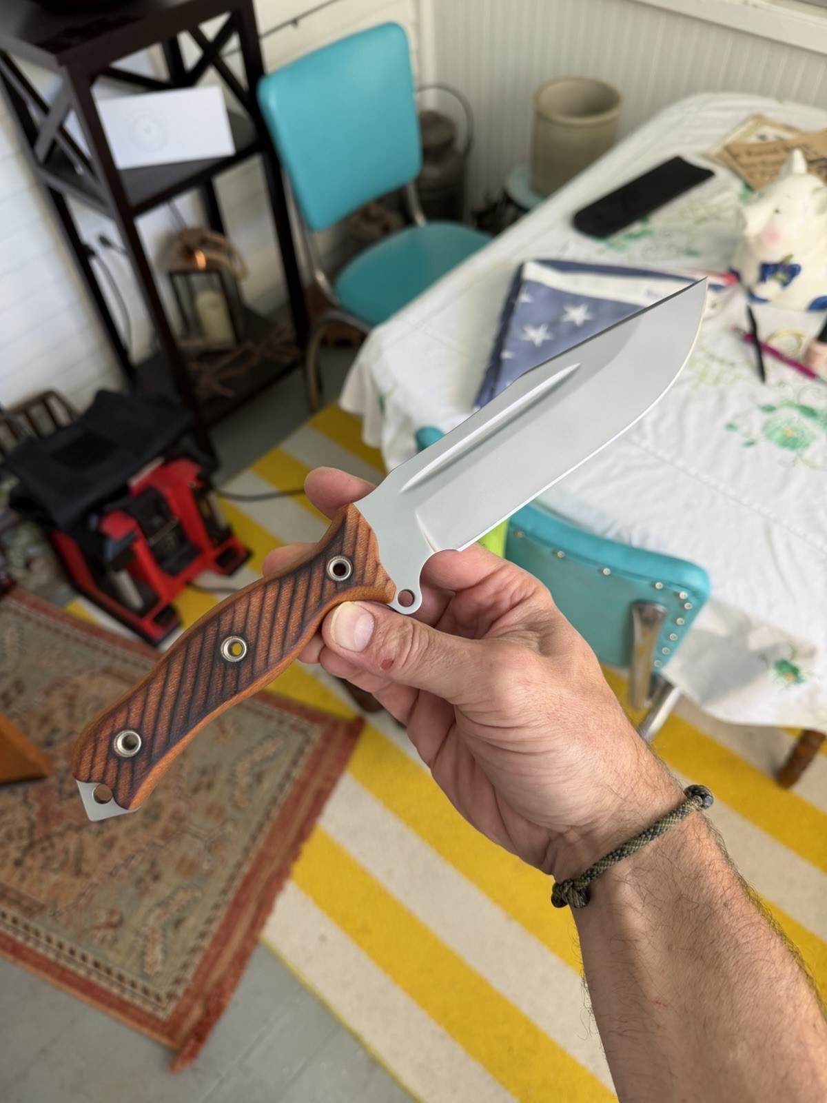 Busse Combat Sterile Burn Unit Bowie Military Contract Overrun Knife