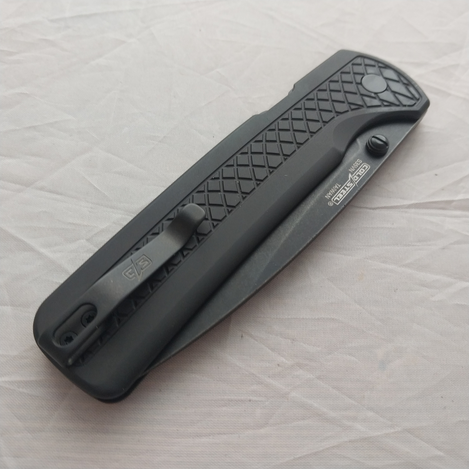 Cold Steel Full Metal Atlas Lock Black Titanium Folding S35VN Knife FL35FMABK