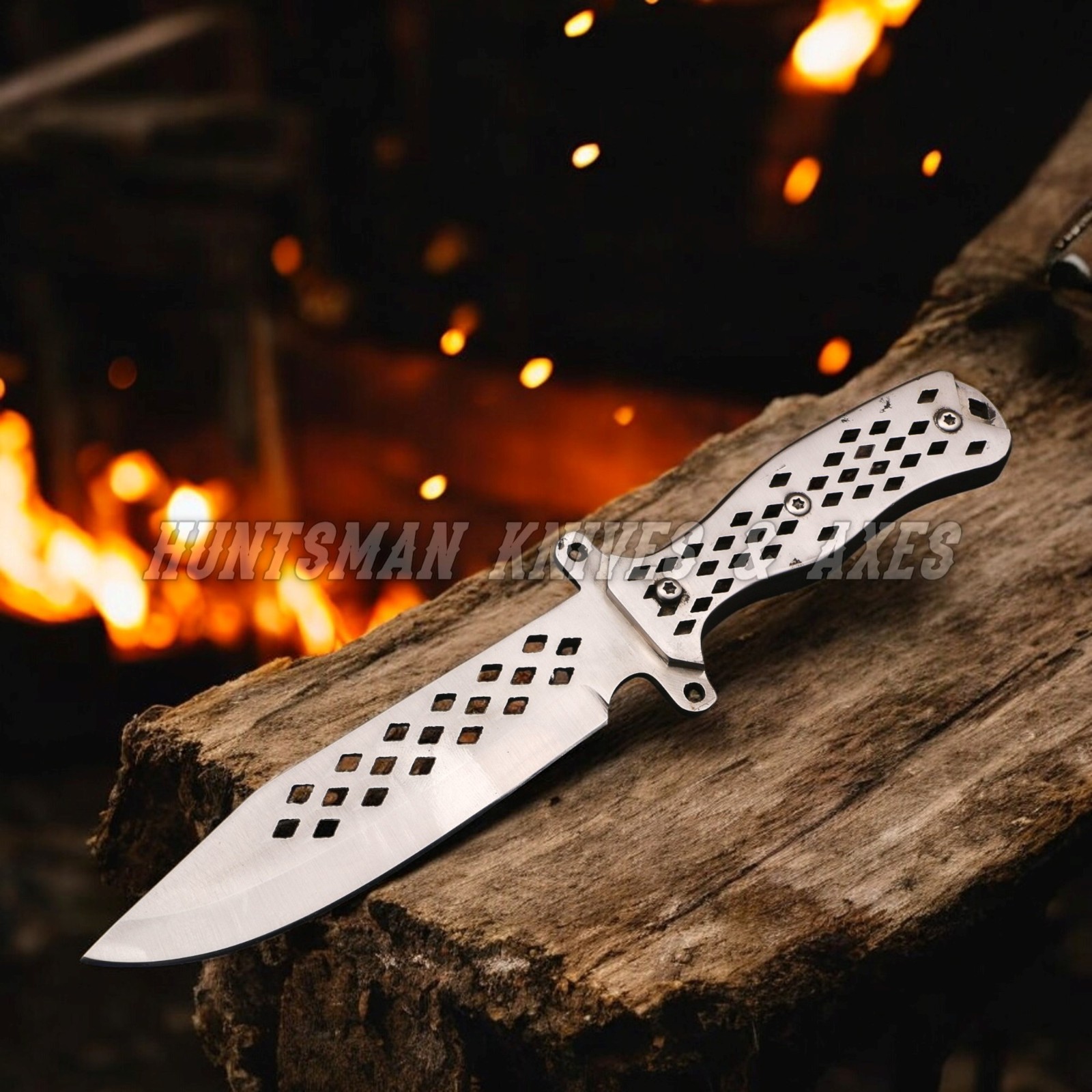 Custom Forged Spring Steel Daryl Dixon Diamond cuts Walking Dead knife REPLICA