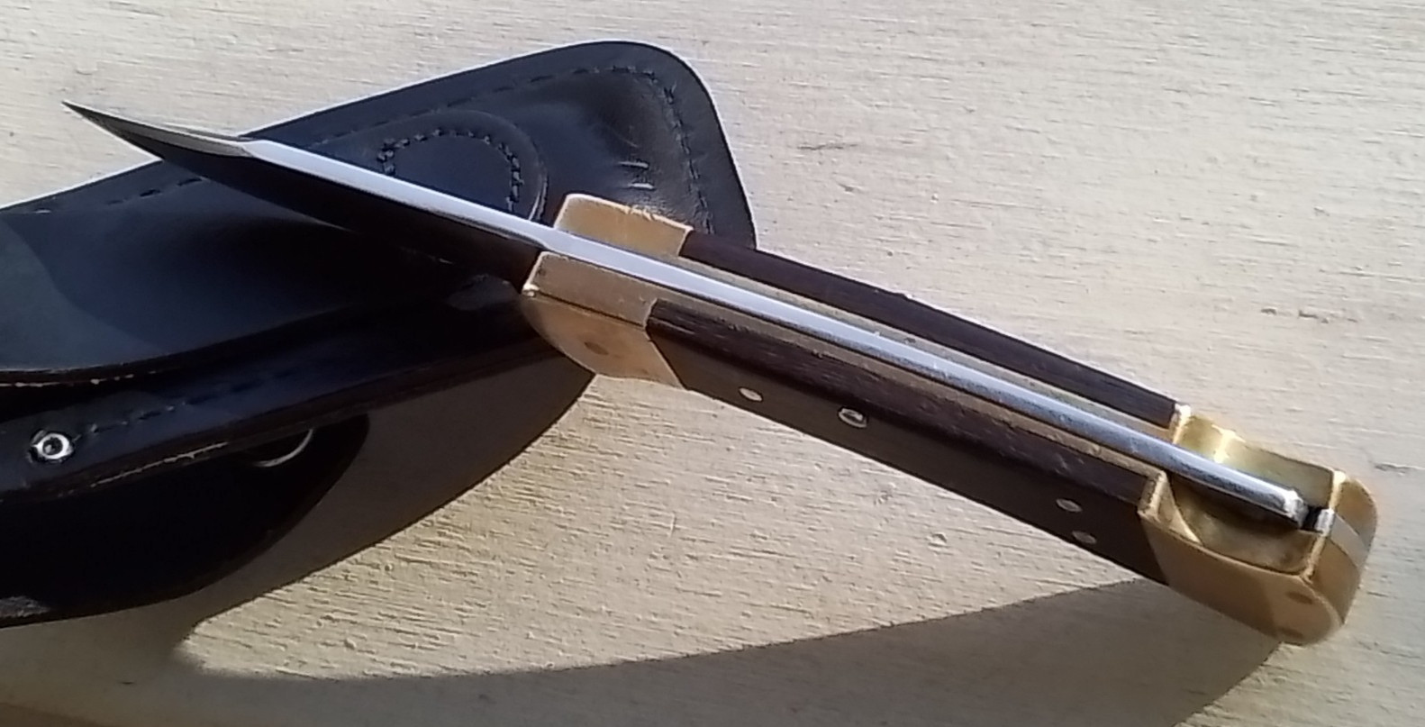 Vintage 1974-1980 BUCK •112• U.S.A. RANGER Folding Knife in Original Belt Pouch