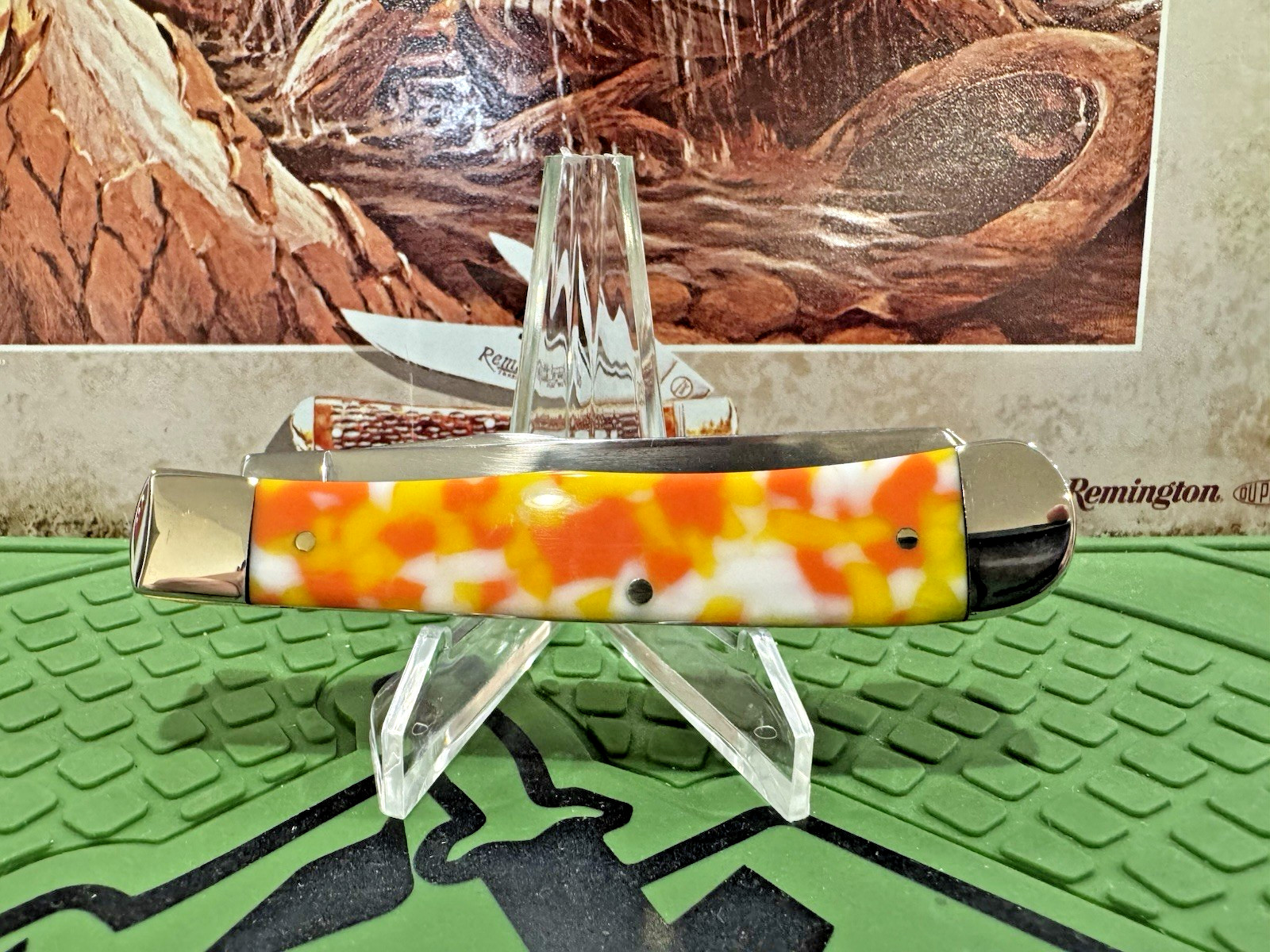 2024 Case Candy Corn Kirinite Smooth Trapper 10254 SS (No 53750) – NIB