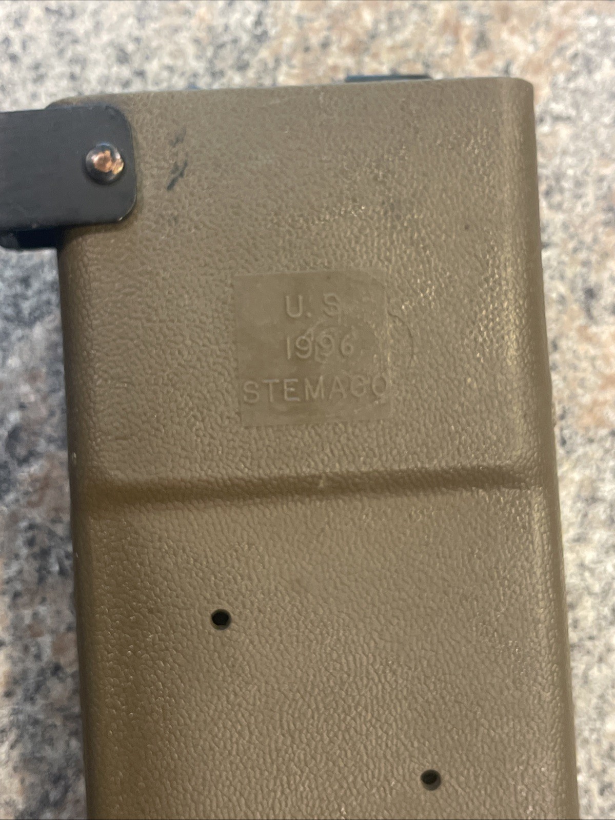 NOS 18 Inch Blackie Collin’s MACHETE W/ Green 96 Stemaco Sheath USA A3 Corneta