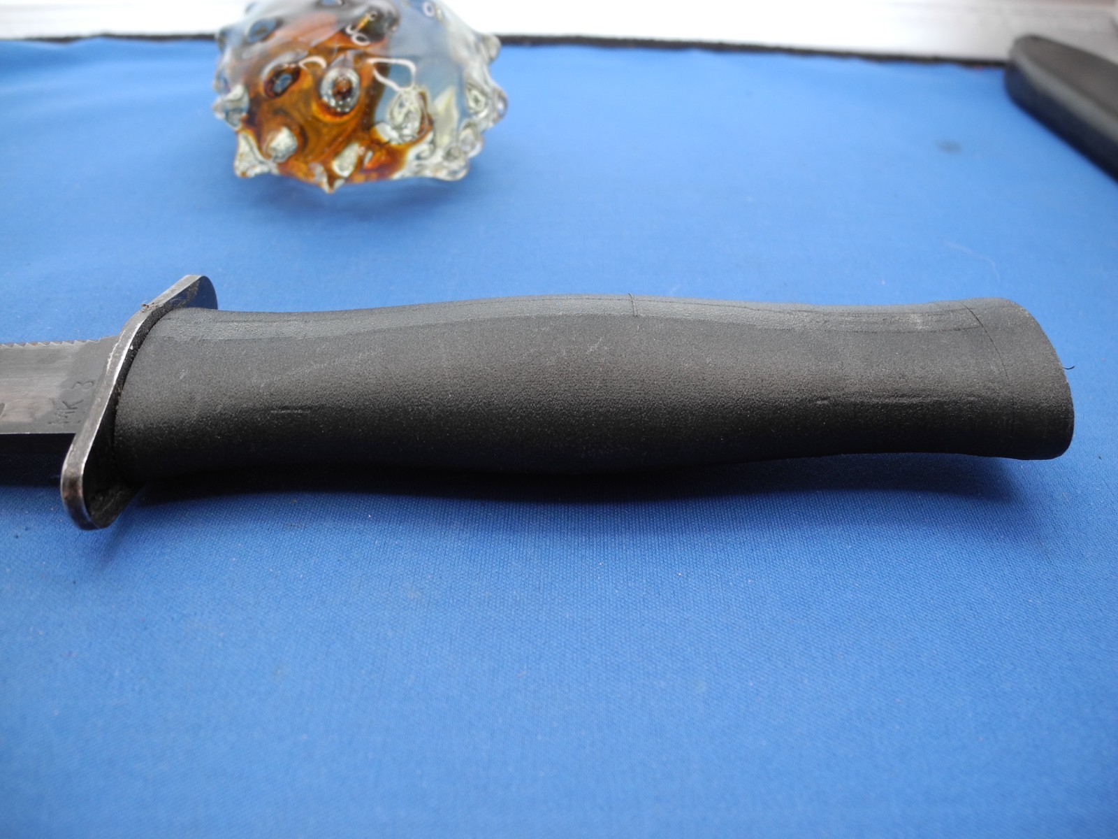 UNITED STATES NAVY MK 3 MOD 0 DIVERS KNIFE, DIVING KNIFE WITH SHEATH 2V376