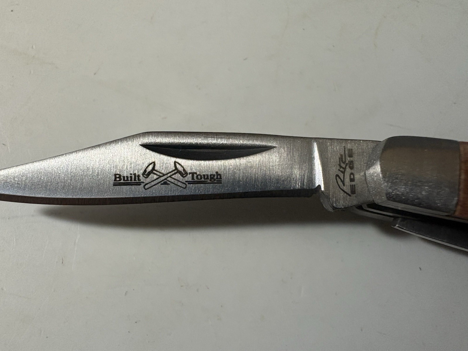 Rite Edge 2.75″ Stockman Folding Pocket Knife – Jigged Bone Handles – NEW in Box