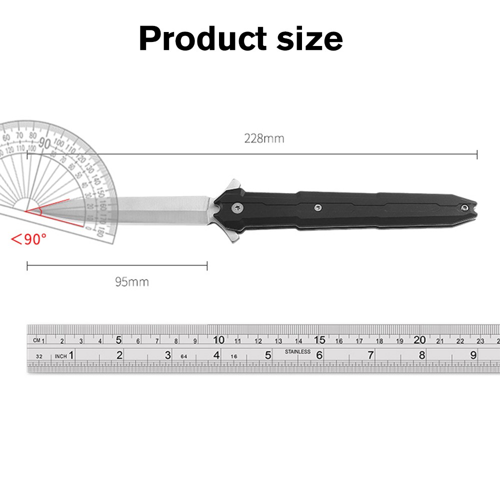 JAPAN SAMURAI TANTO Fixed Blade Tactical Knife Hunting Survival Straight Knives