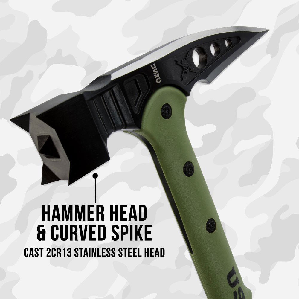 Officially Licensed USMC Tactical War Hammer With Sheath