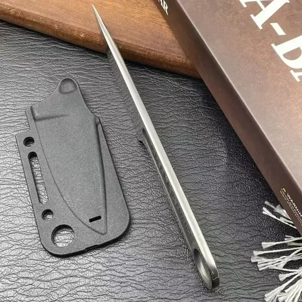 Ka-Bar Wrench Fixed Knife 3″ Blade 425 Carbon Steel One Piece. Free Shipping.