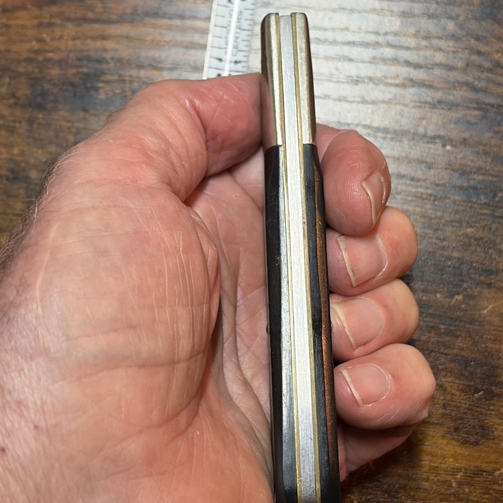 Buck Granddaddy Brown Barehead Barlow USA -etched Blade -331-1 Of 900
