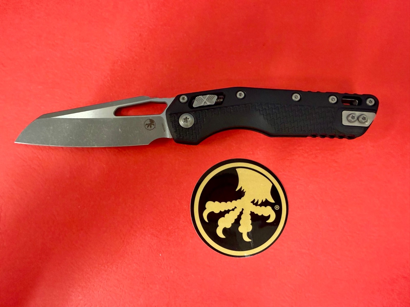 Microtech MSI RAM LOK Black Polymer & M390MK Apocalyptic Standard 210T-10APPMBK