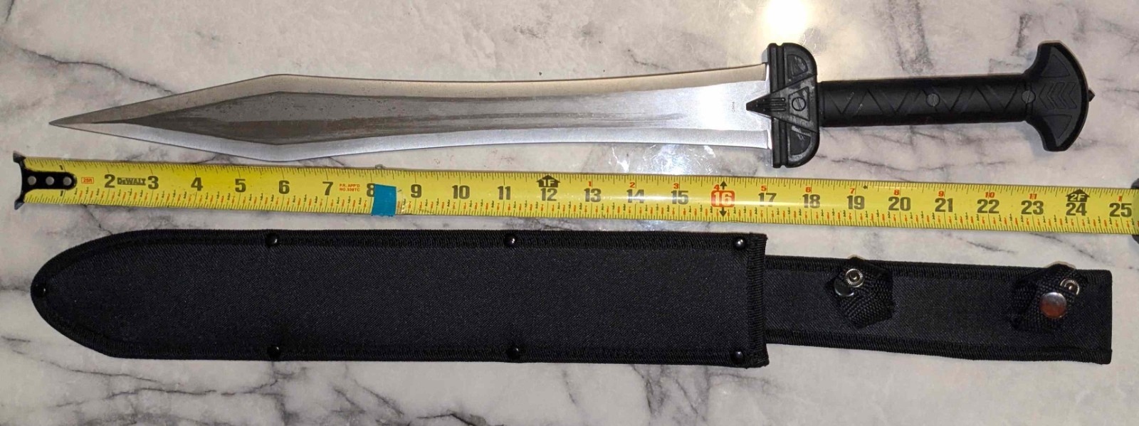 24″ Gladiator Greek Xiphos w/Sheath
