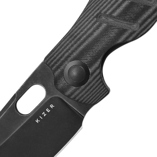 Kizer Sheepdog C01C XL EDC Folding Pocket Knife 154CM Blade Micarta Handle