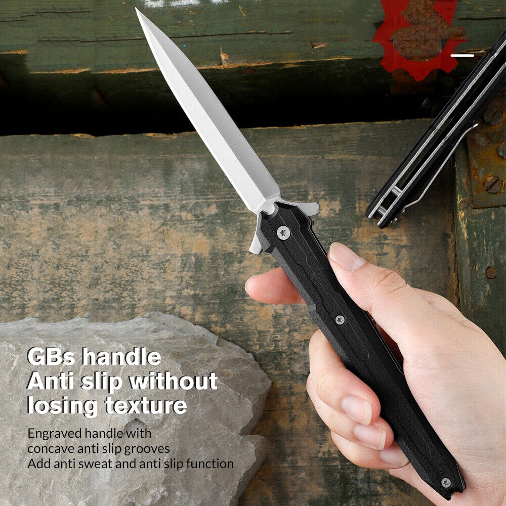 JAPAN SAMURAI TANTO Fixed Blade Tactical Knife Hunting Survival Straight Knives