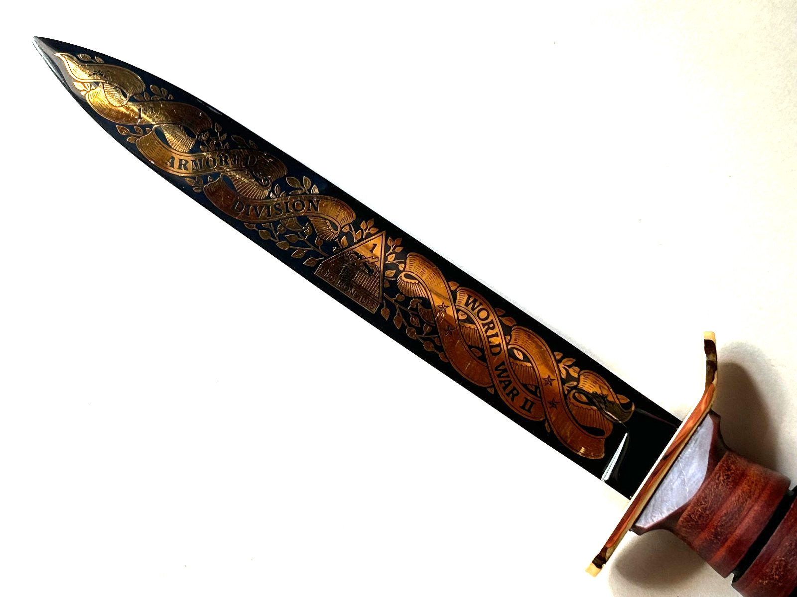 Imperial M3 Tribute Knife, U.S. Army #503 of 1,943 24k Ornate Gold Plated Blade