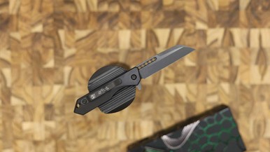 Heretic Knives Jinn Manual Dlc With Black Tactical Chassis