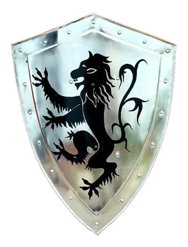 Medieval Templar Knight Dragon Battle Cosplay Reproduction armor shield 24″