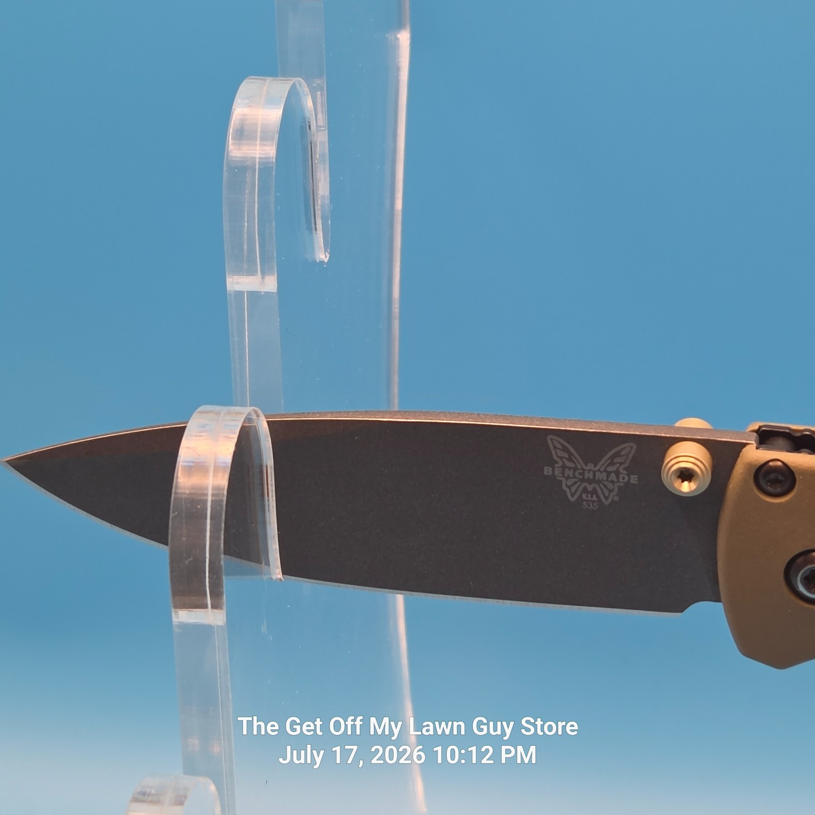 Benchmade 535 GRY-1 Bugout S30V Gray Matte Finish Folding Pocket Knife AXIS Lock