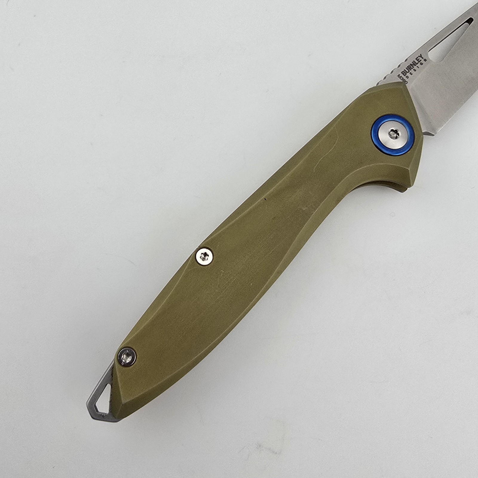 MKM Cellina Folding Knife Drop Point M390 Bronze Titanium Slip Joint MY02-TBR