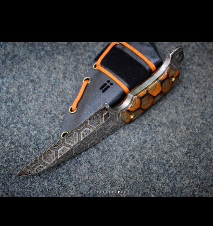 integrity implements RTS WharnC3V #001 CPM3V Static-Hex GiD handcrafted knife