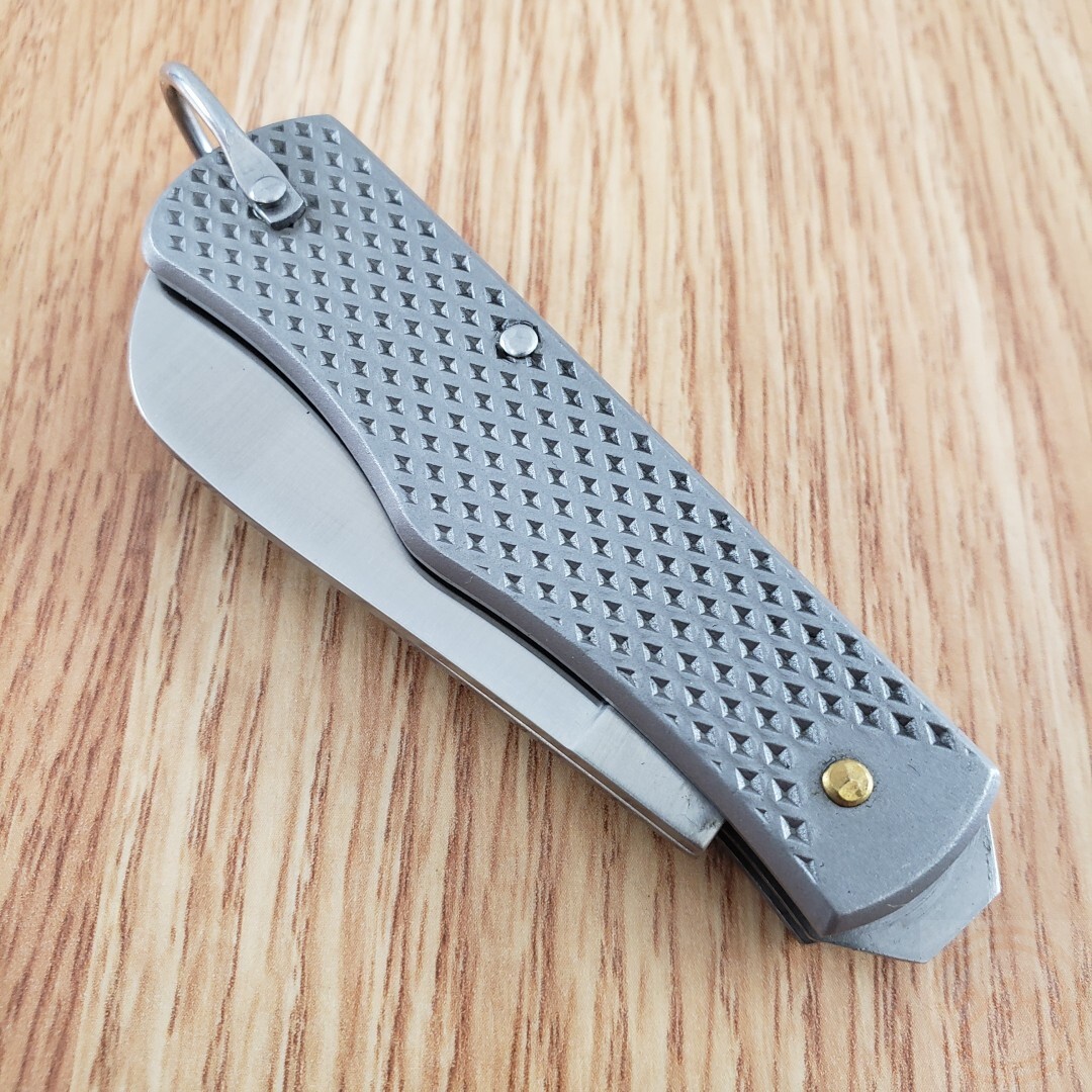 Marbles G.I. Jack Folder Pocket Knife Stainless Steel Blades Stainless Handle