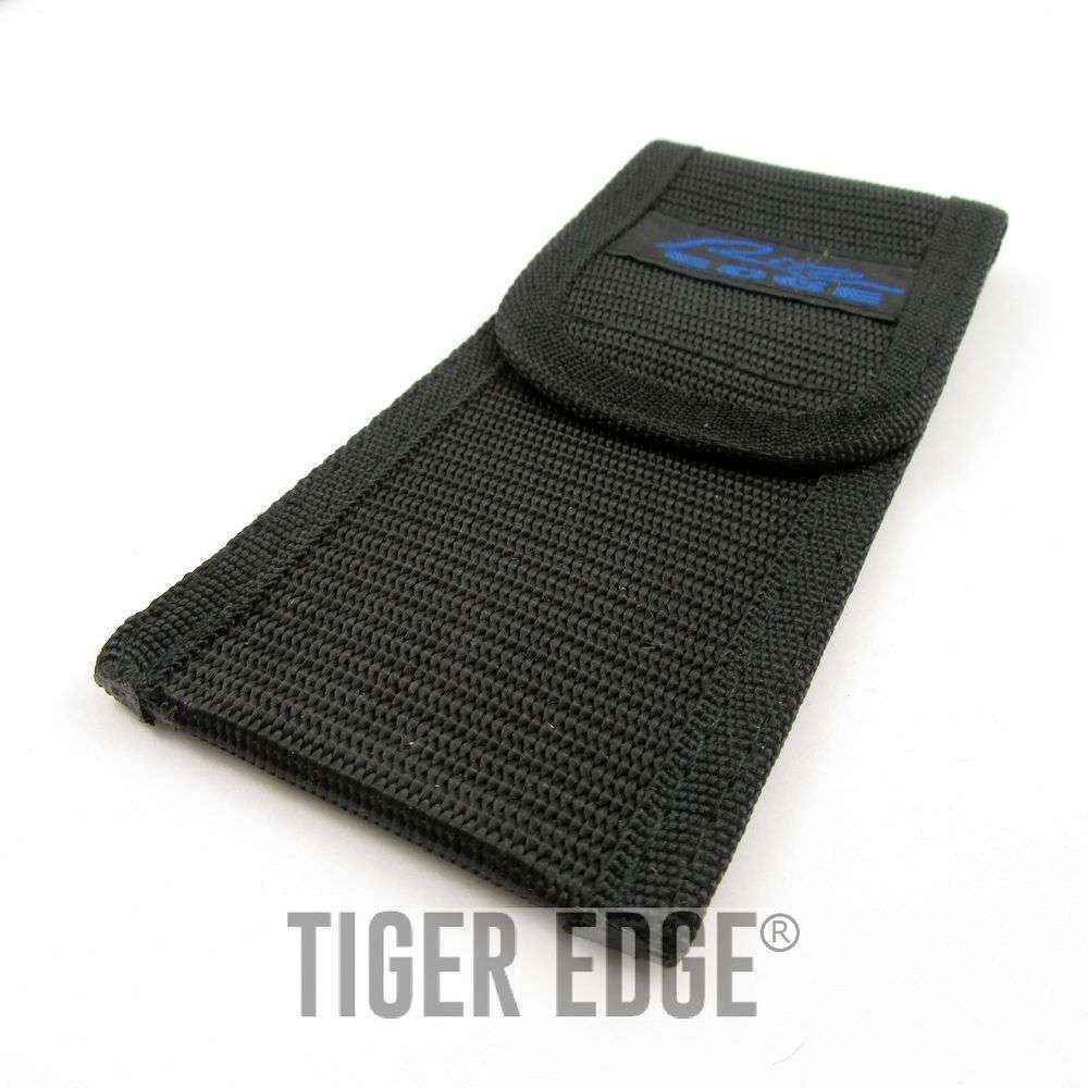 NEW Black Nylon Folding Knife Sheath Fits Up to 5″ Closed Knives Nylon Belt Loop