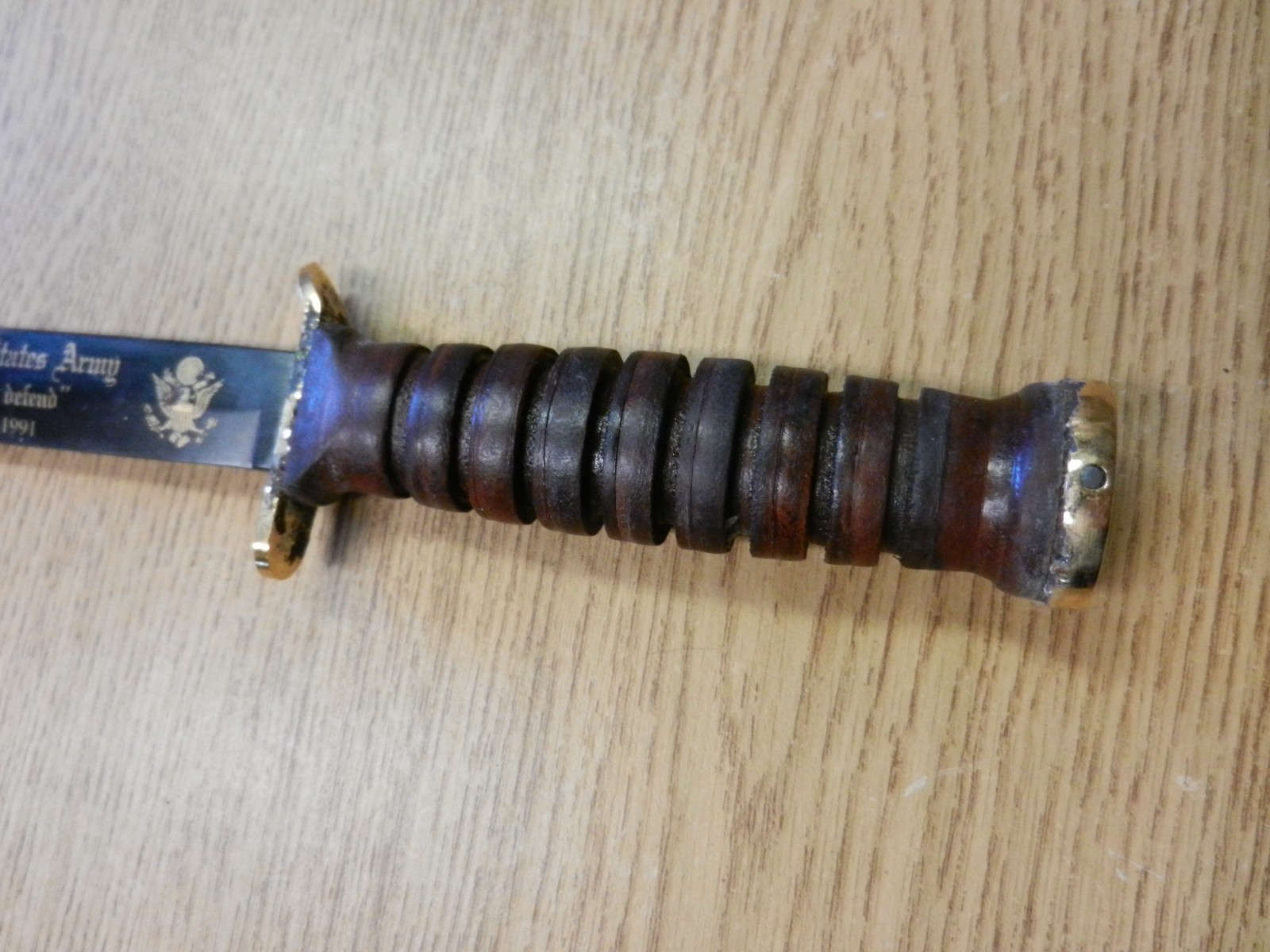 Camillus United States Army » We Will Defend » 1941-1991 Commorative M3 Knife