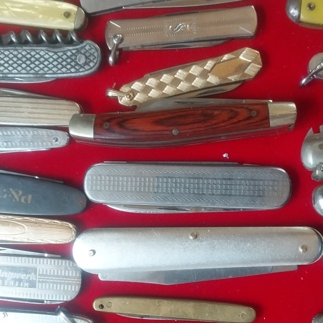 Pocketknife & Multi-Tool Lot Slipjoint Manual SS Clip/Pen 1-3 Blade Tools