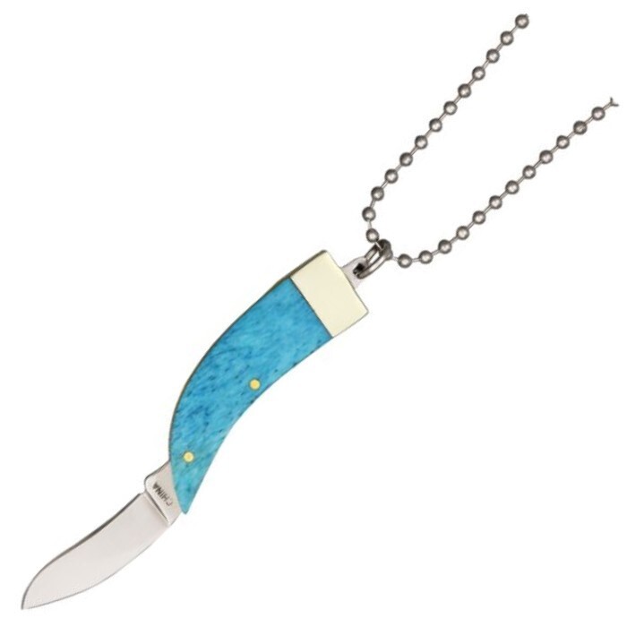 Rough Ryder Bear Claw Folding Knife 1.25″ Stainless Blade Bone And Stone Handle